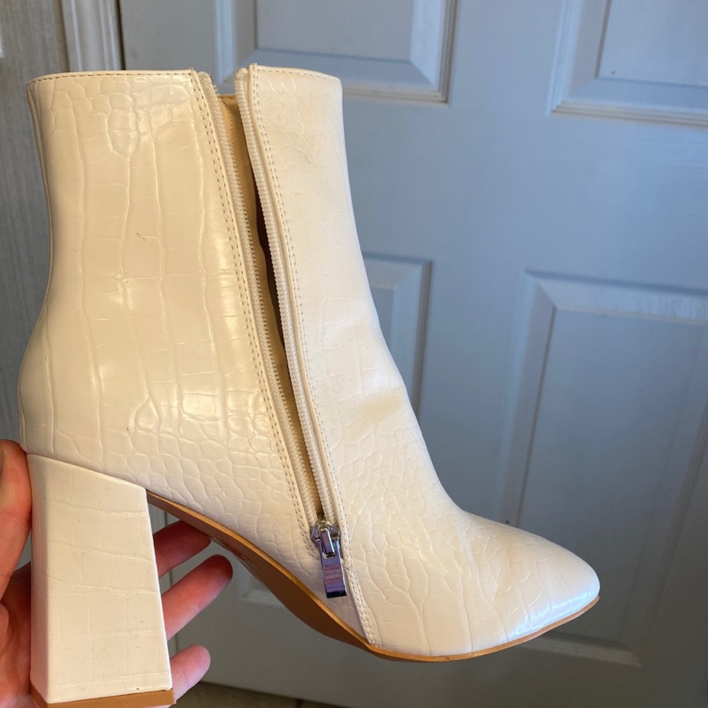 White boots